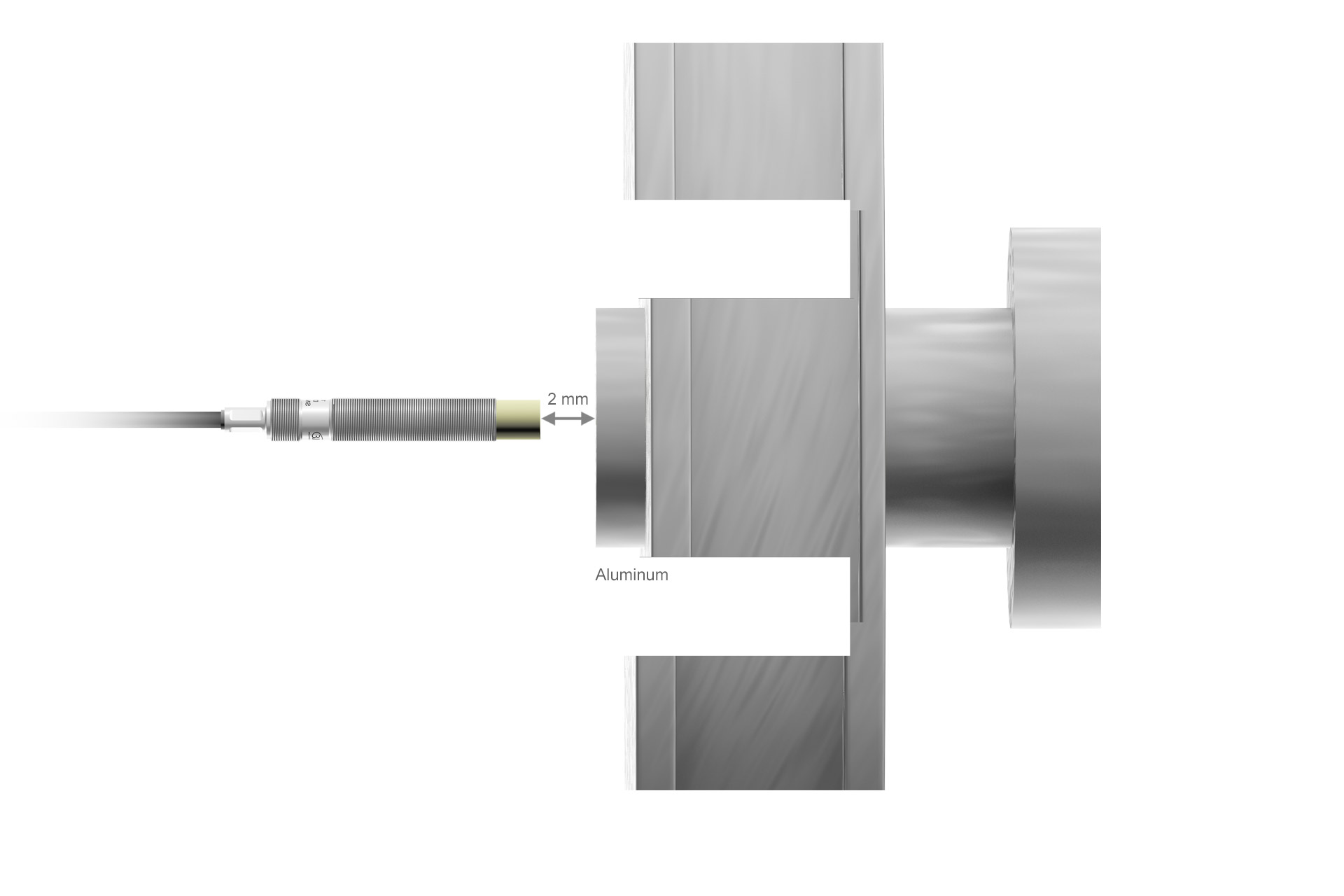 DT3001-U2-A-SA Wirbelstrom-Wegsensor