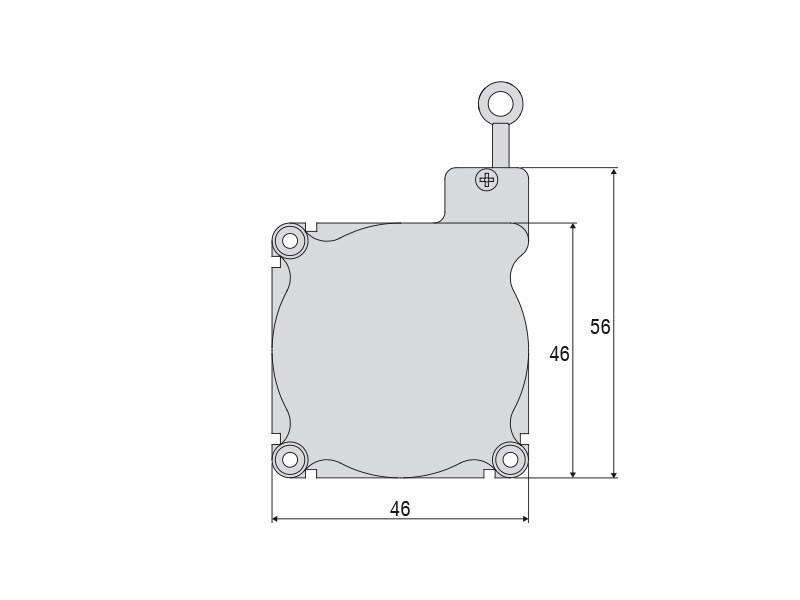 WPS-1250-MK46-CR-P10 Miniatyrdragvajergivare