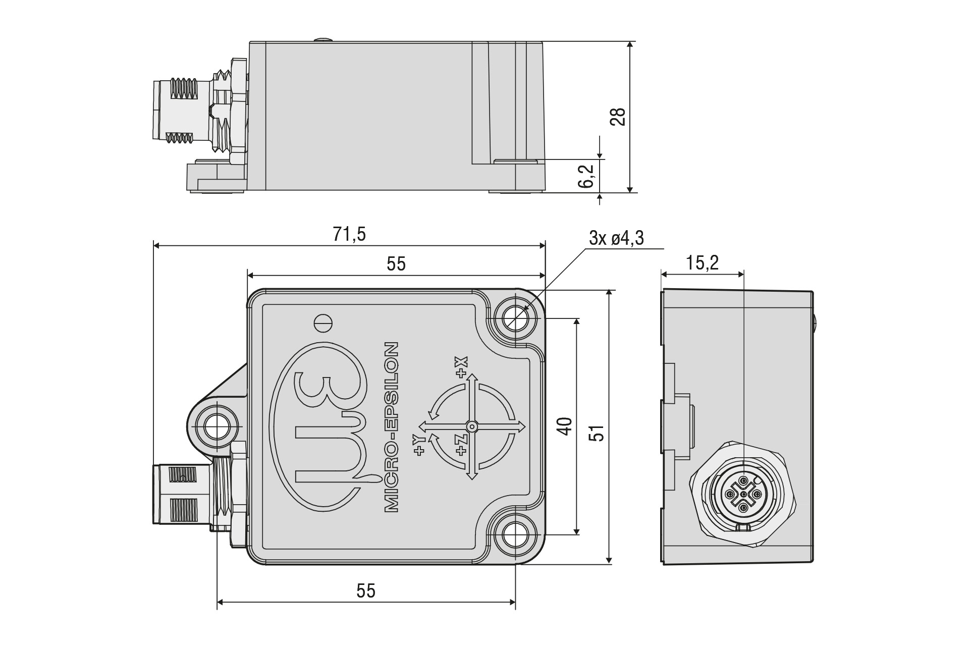 INC5502D-360/90-P-S-J1939 Neigungssensor